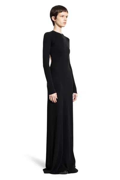 Ann Demeulemeester Long Dresses In Black