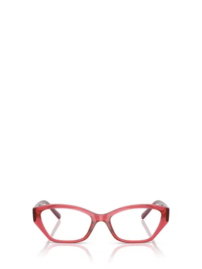 Vogue Eyewear Eyeglasses In Transparent Cherry