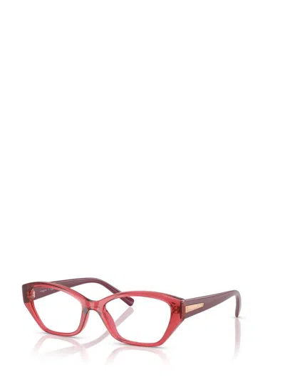 Vogue Eyewear Eyeglasses In Transparent Cherry