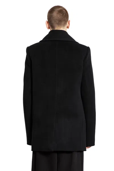 Shop Ann Demeulemeester Man Black Jackets