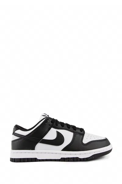 Nike Women's Dunk Low Next Nature Panda In White/black In Black&white