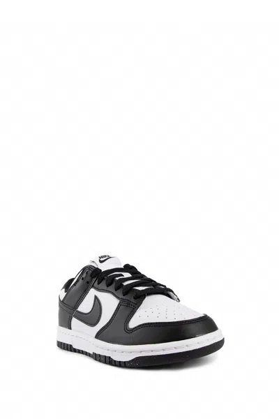 Nike Women's Dunk Low Next Nature Panda In White/black In Black&white