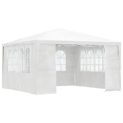 Vidaxl Professional Party Tent With Side Walls 13.1'x13.1' White 90 G/mâ², 48525