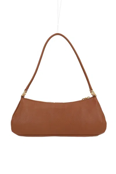 Chloé Womens Clay Brown The 99 Padlock-embellishment Leather Shoulder Bag In Claybrown