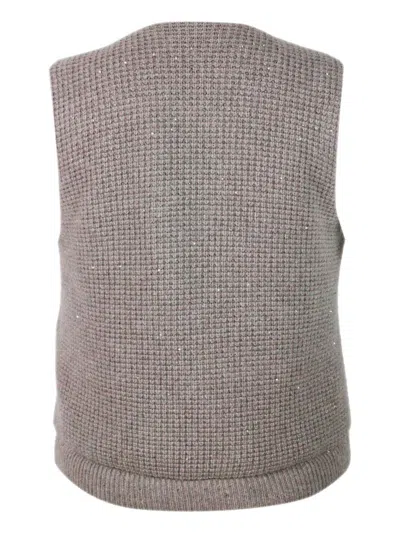 Fabiana Filippi Sweaters Grey In Grey