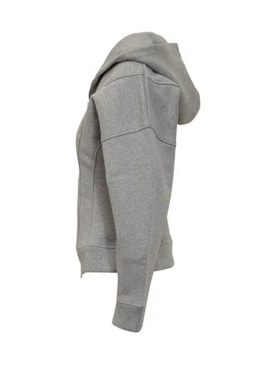 Shop Ganni Sweatshirt In Grey