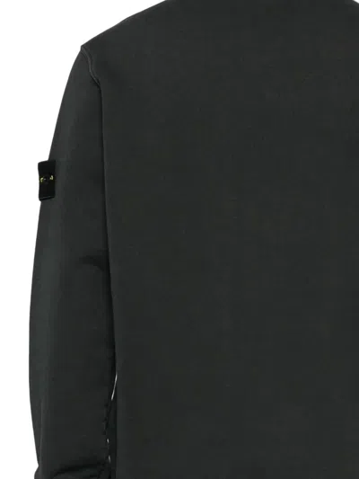 Stone Island Lightweight Wool Crew Neck Pullover In Blue