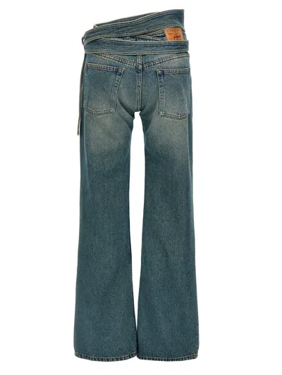 Y/PROJECT Y/PROJECT 'WRAP BELT' JEANS 