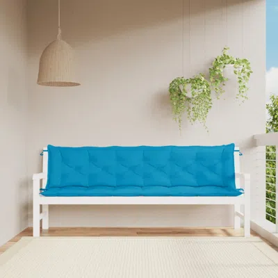 Vidaxl Cushion For Swing Chair Light Blue 78.7" Fabric, 315044
