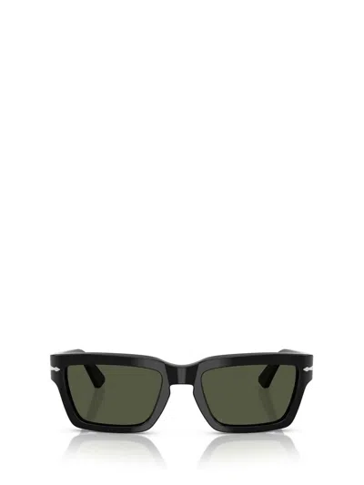 Persol Rectangular Frame Sunglasses In Black