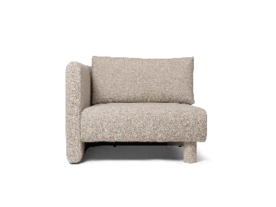 Ferm Living Dase Sofa Armrest Left Soft Bouclé