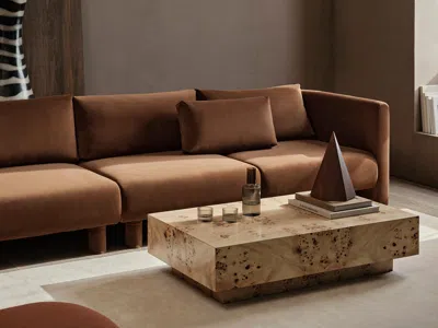 Ferm Living Dase Sofa Armrest Right Rich Velvet