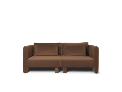 Ferm Living Dase Sofa Armrest Right Rich Velvet