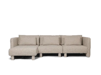 Ferm Living Dase Sofa Armrest Right Soft Bouclé