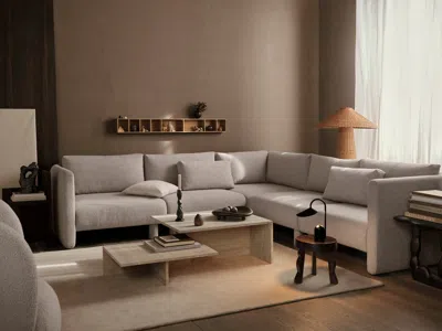 Ferm Living Dase Sofa Center Soft Bouclé