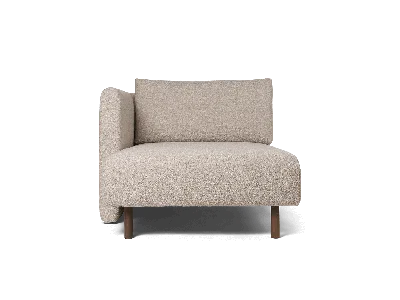 Ferm Living Dase Sofa Chaise Longue Left Soft Bouclé