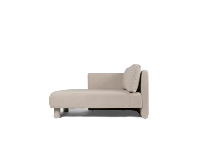 Ferm Living Dase Sofa Chaise Longue Left Soft Bouclé
