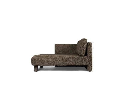 Ferm Living Dase Sofa Chaise Longue Left Soft Bouclé