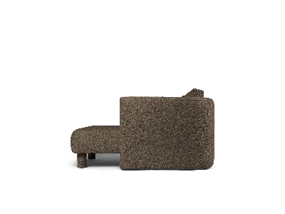 Ferm Living Dase Sofa Chaise Longue Right Soft Bouclé