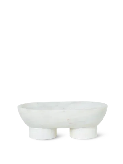 Ferm Living White Alza Bowl