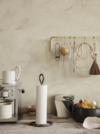 Ferm Living Pond Set Of Three Brass Trivets 25cm In Gold