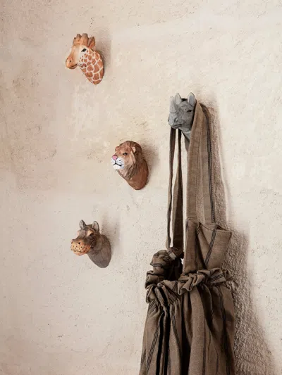Ferm Living Animal Hand-carved Hook