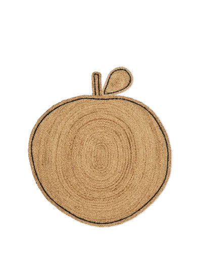 Ferm Living Apple Braided Jute Rug
