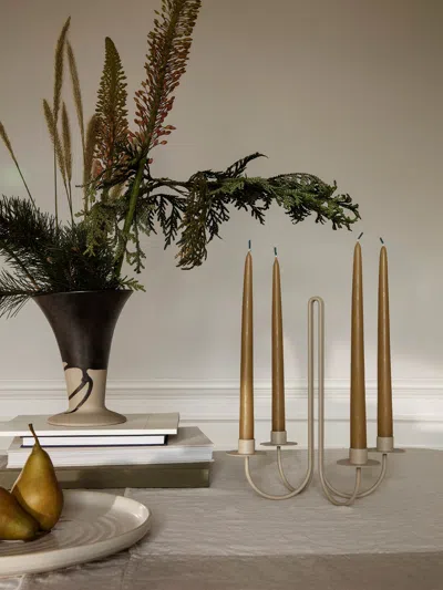 Ferm Living Beige Sway Candelabra