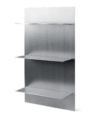 Ferm Living Lager Wall Shelf In Aluminium