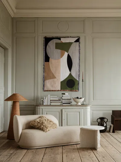 Ferm Living Multicolor Entire Tapestry Blanket