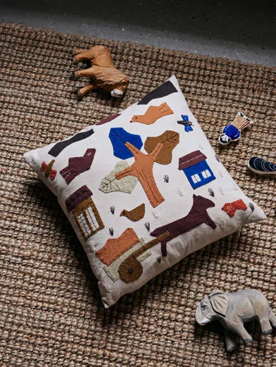 FERM LIVING VILLAGE CUSHION 