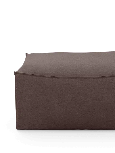 Ferm Living Catena Pouf Square S500 Hot M.