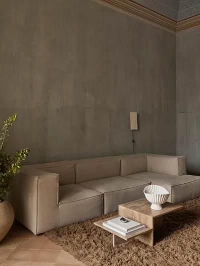 Ferm Living Catena Sofa Armrest Left L400 Rich Linen