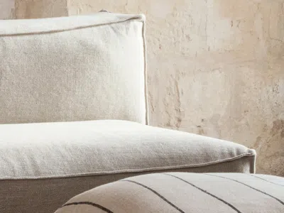 Ferm Living Catena Sofa Armrest Left L400 Rich Linen