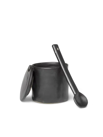 Ferm Living Flow Jar With Spoon