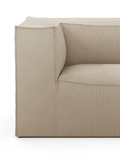 Ferm Living Catena Sofa Armrest Left S400 Rich Linen