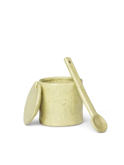 Ferm Living Flow Jar With Spoon
