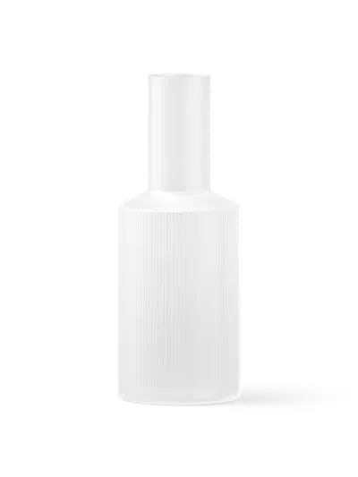 Ferm Living Frosted Ripple Carafe