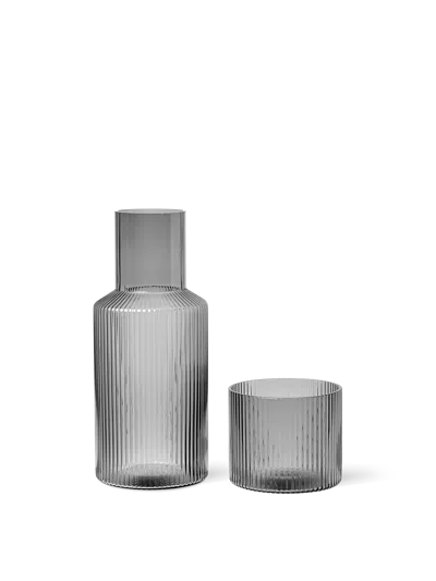 Ferm Living Small Ripple Carafe Set
