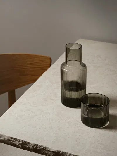 Ferm Living Small Ripple Carafe Set