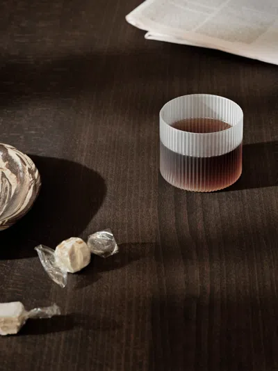 Ferm Living Ripple Low Glasses