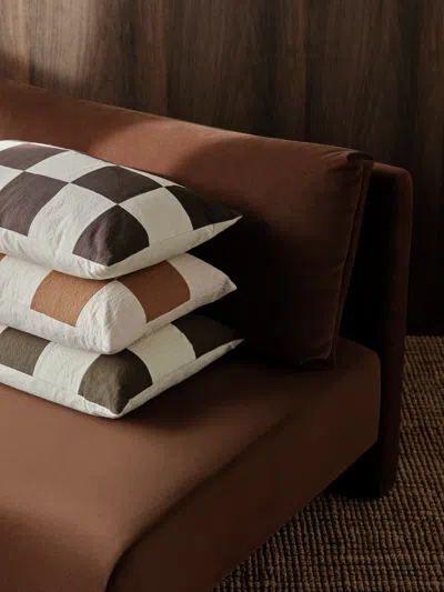 FERM LIVING FOLD PATCHWORK CUSHION 