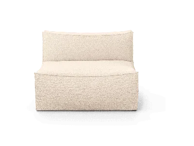 FERM LIVING CATENA SOFA CENTER L100 WOOL BOUCLÉ 