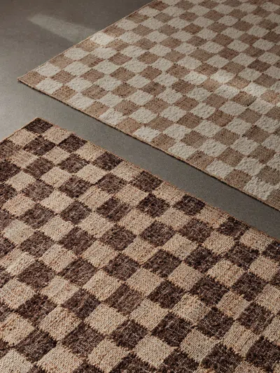 Ferm Living Check Wool Jute Runner