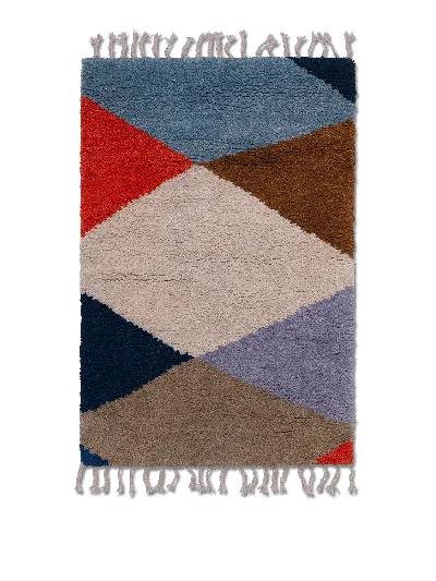 Ferm Living Harlequin Knotted Rug