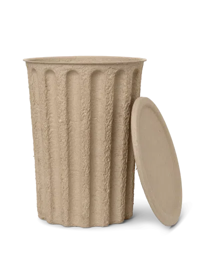 Ferm Living Paper Pulp Paper Bin