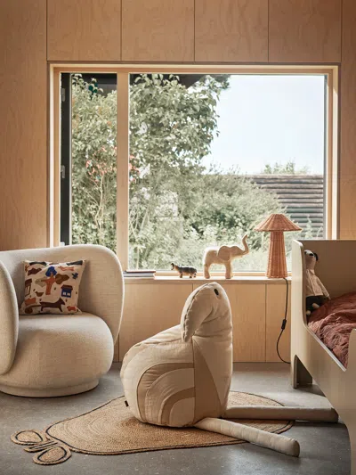 Ferm Living Pear Braided Jute Rug