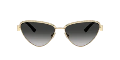 Tiffany & Co . Woman Sunglasses Tf3107kb In Grey Gradient