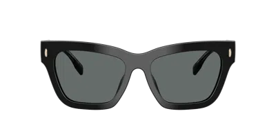 Tory Burch Women's Polarized Sunglasses Ty7208u In Dark Grey Polar