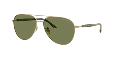 Giorgio Armani Man Sunglass Ar6162 In Green